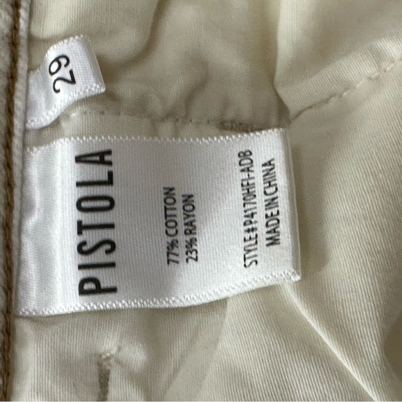 NWT Pistola Layne Pleated High Waist A-Line Denim Shorts - Picture 7 of 10